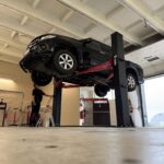 Autoremondi osakond - auto tõstukil (3)